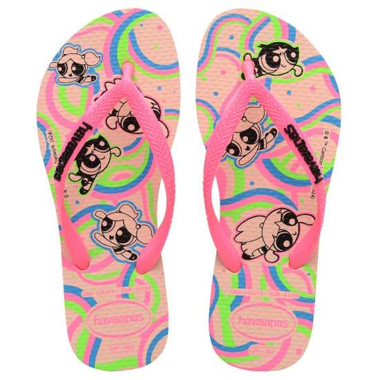 Havaianas Slim Powerpuff Girls Flip Flops
